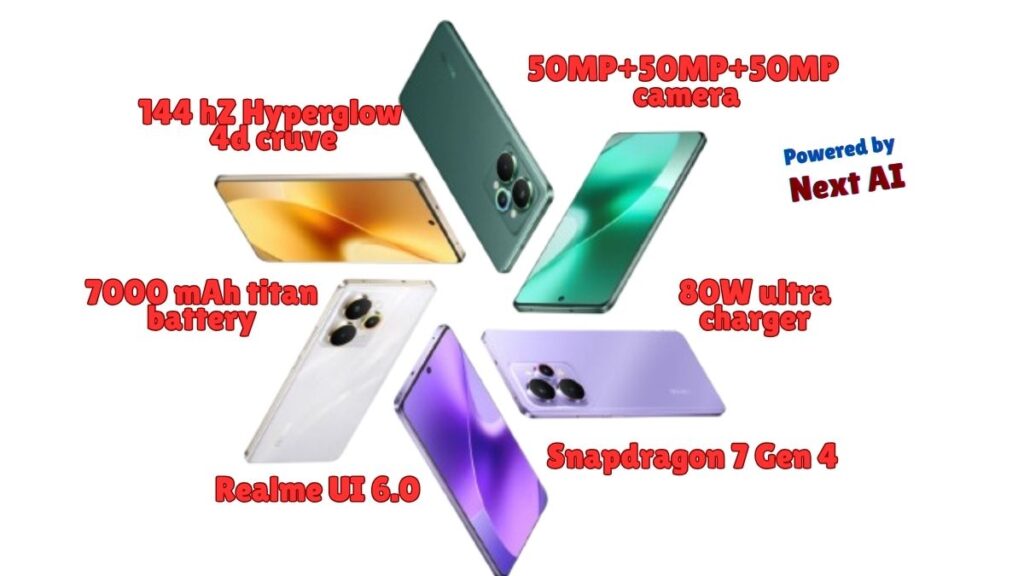 Realme 15 Pro 5G in curved AMOLED display
