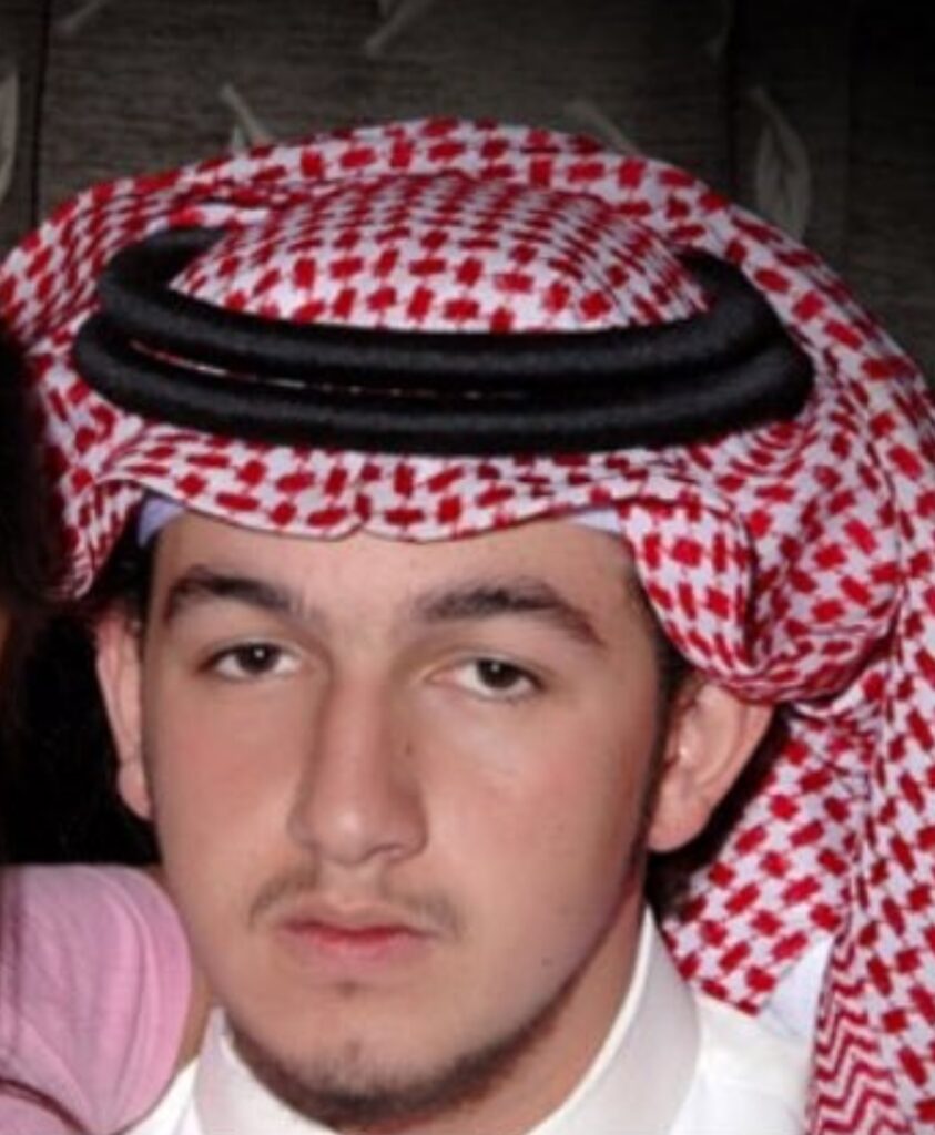 Sleeping Prince - A young Prince Al-Waleed bin Khalid Al Saud before his tragic accident