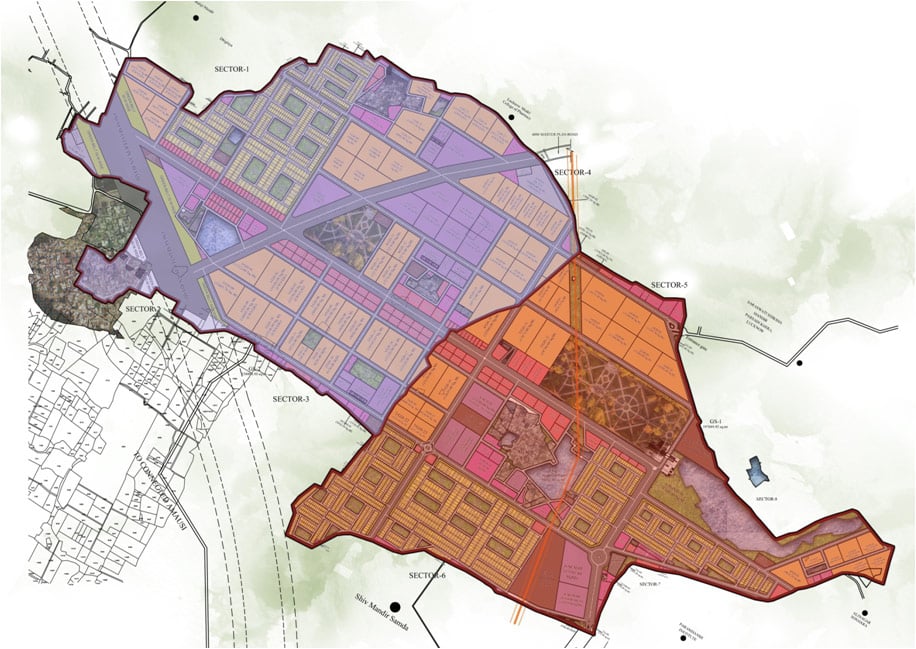 Mohan road yojna also called anant nagar yojna overall area covered