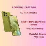 Motorola G86 Power 5G specifications and features including display, camera, battery, and performance